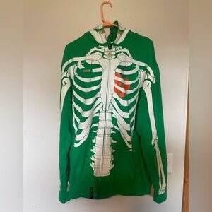 LRG Lifted Research Group Carrots Collab Dead Serious glow in the dark Hoodie